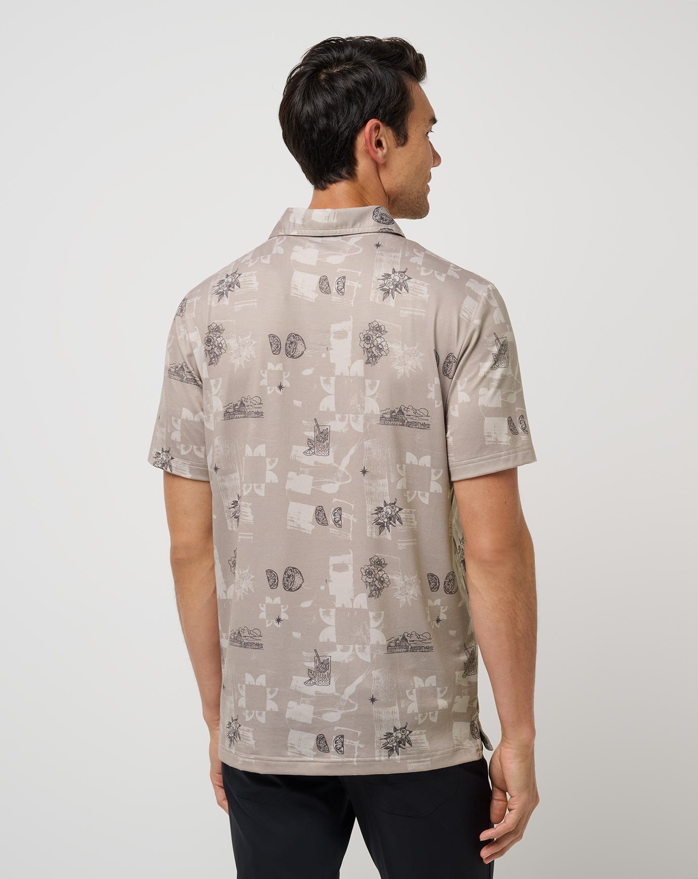 Travis Mathew For Sale Featherweight Spritz Polo Men|Golf