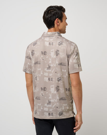 Travis Mathew For Sale Featherweight Spritz Polo Men|Golf