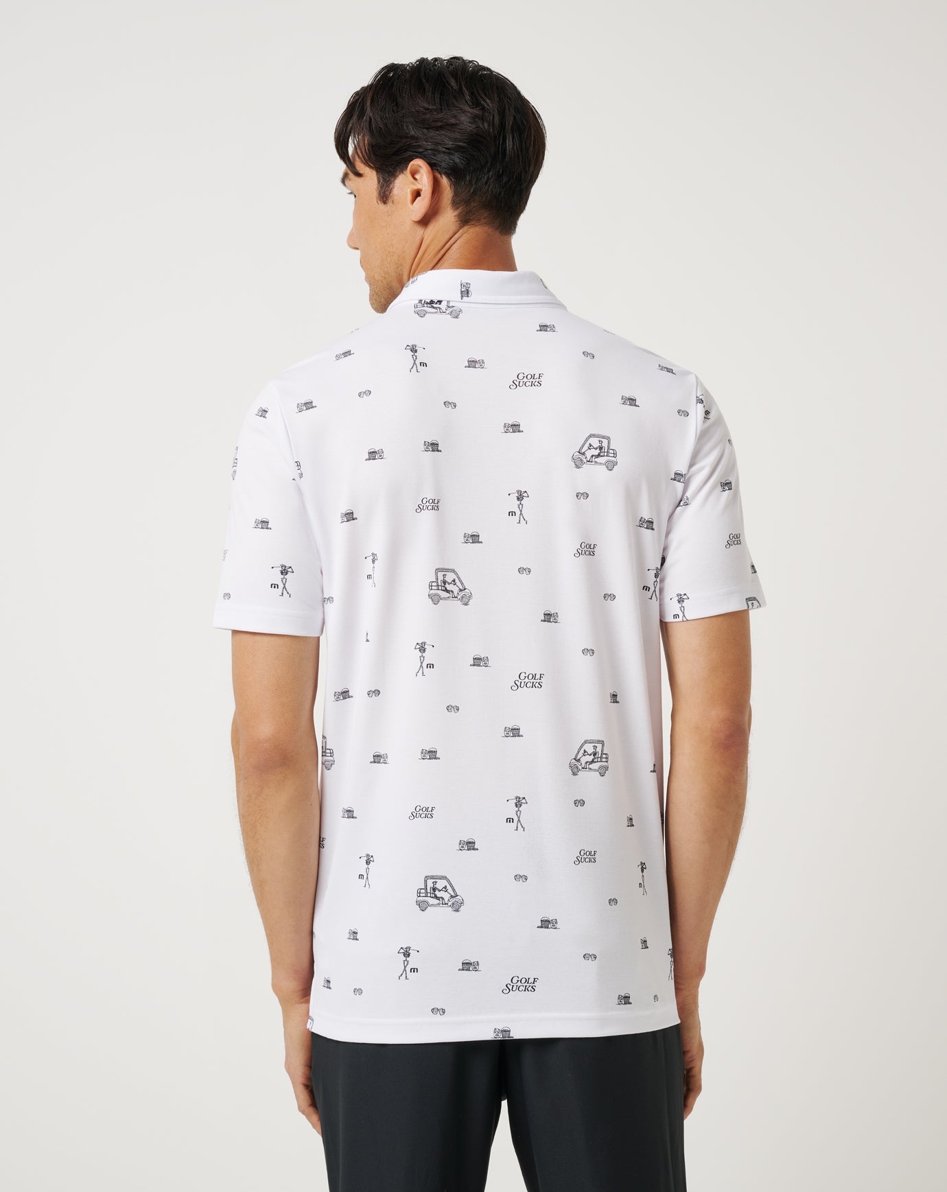 Travis Mathew Sale Golf Sucks Polo Men|Golf