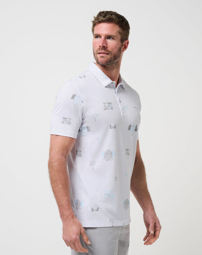 Travis Mathew For Sale Snow Chance Polo Men|New