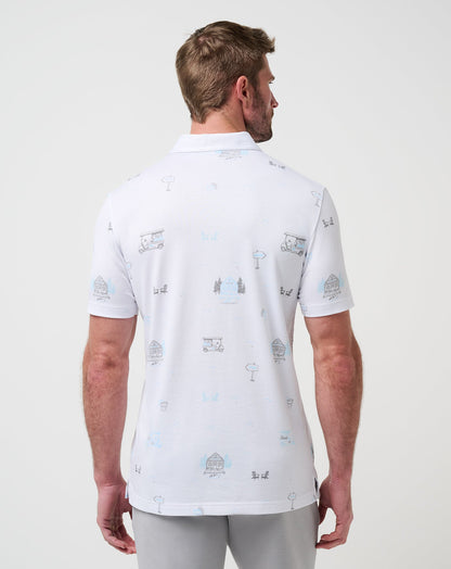 Travis Mathew For Sale Snow Chance Polo Men|New