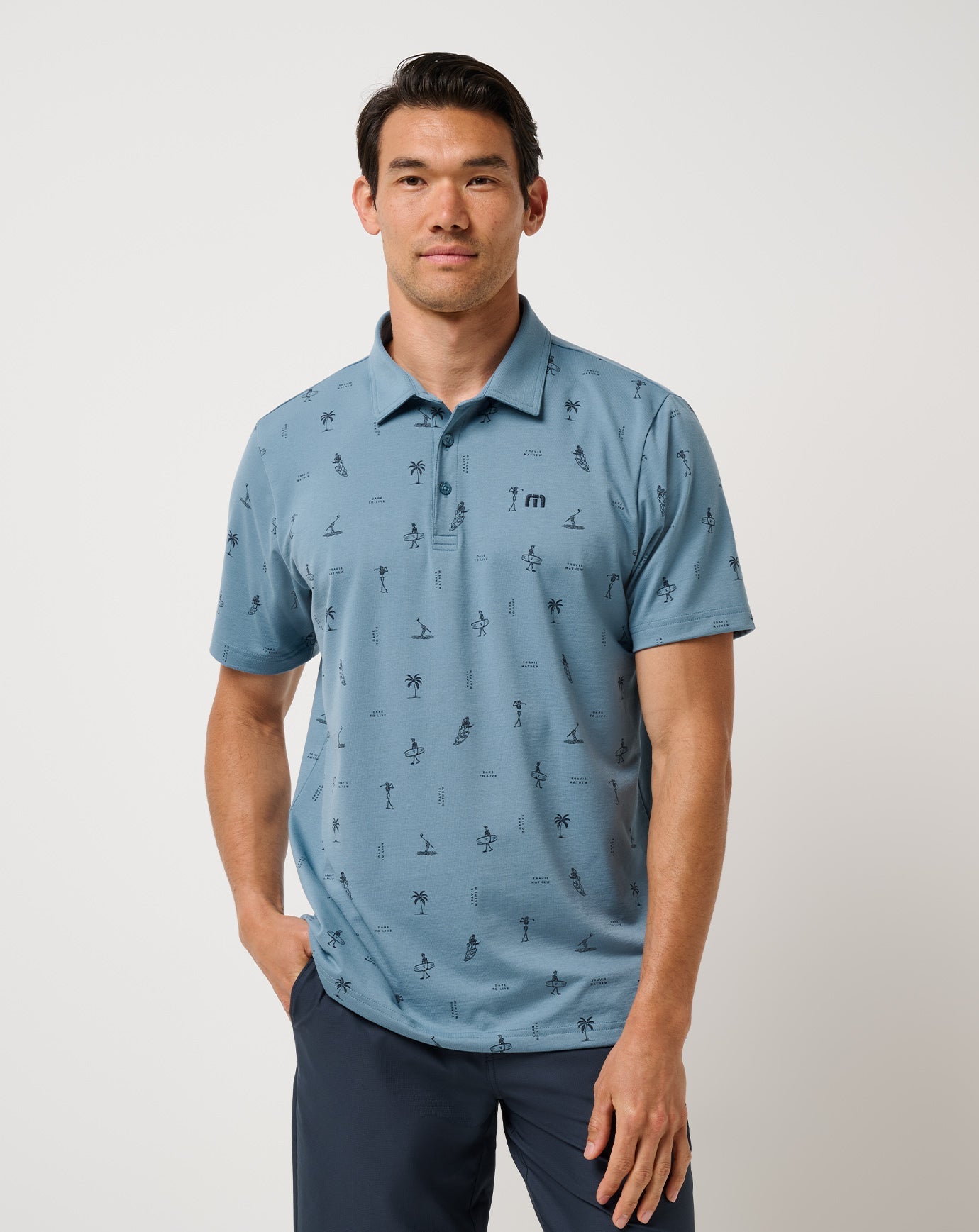 Travis Mathew Sale Wake Chaser Polo Men|New