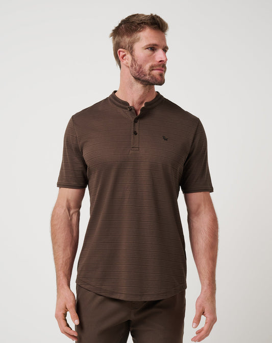 Travis Mathew Outlets Winning Record Henley Polo Men|New