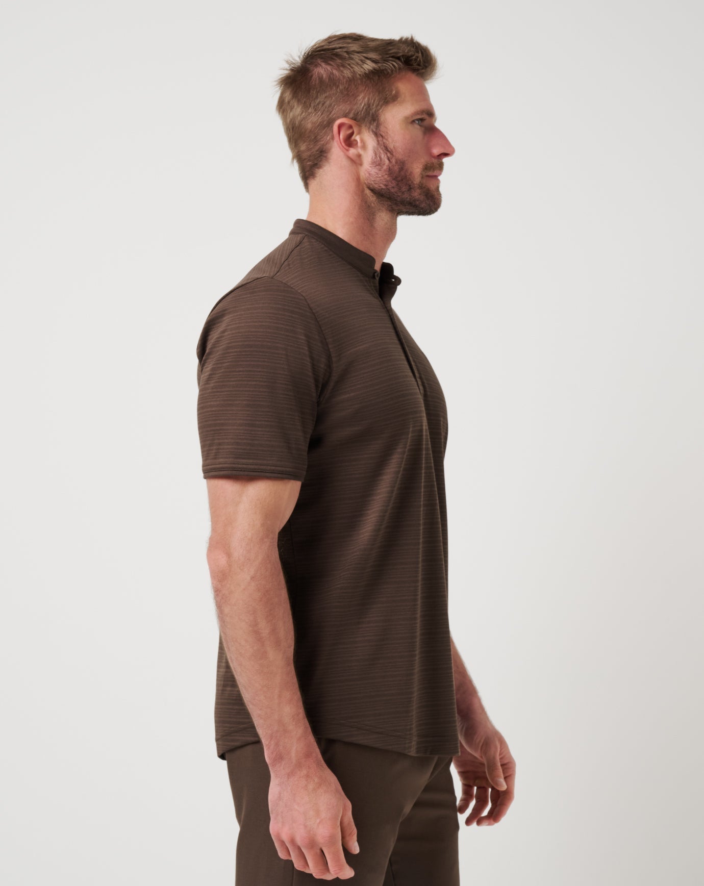 Travis Mathew Outlets Winning Record Henley Polo Men|New