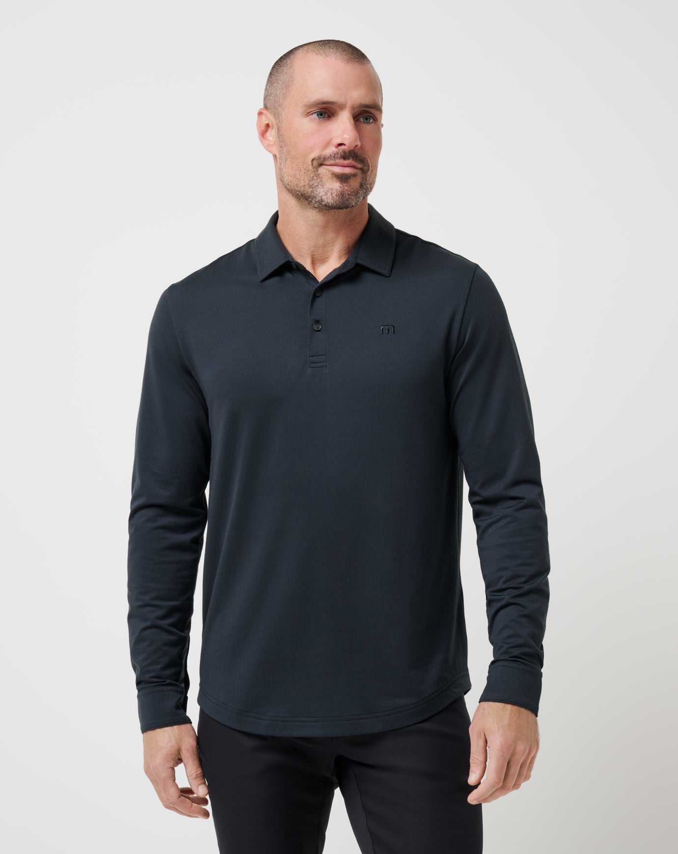Travis Mathew Online Featherweight Long Sleeve Polo Men