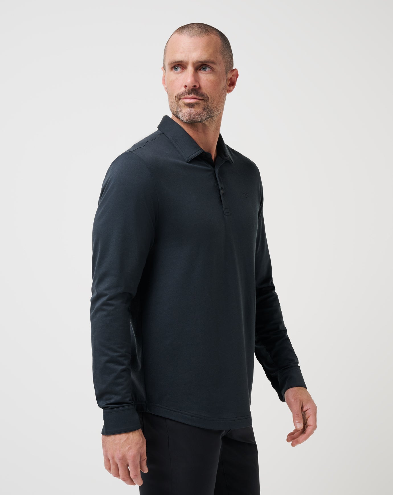 Travis Mathew Online Featherweight Long Sleeve Polo Men