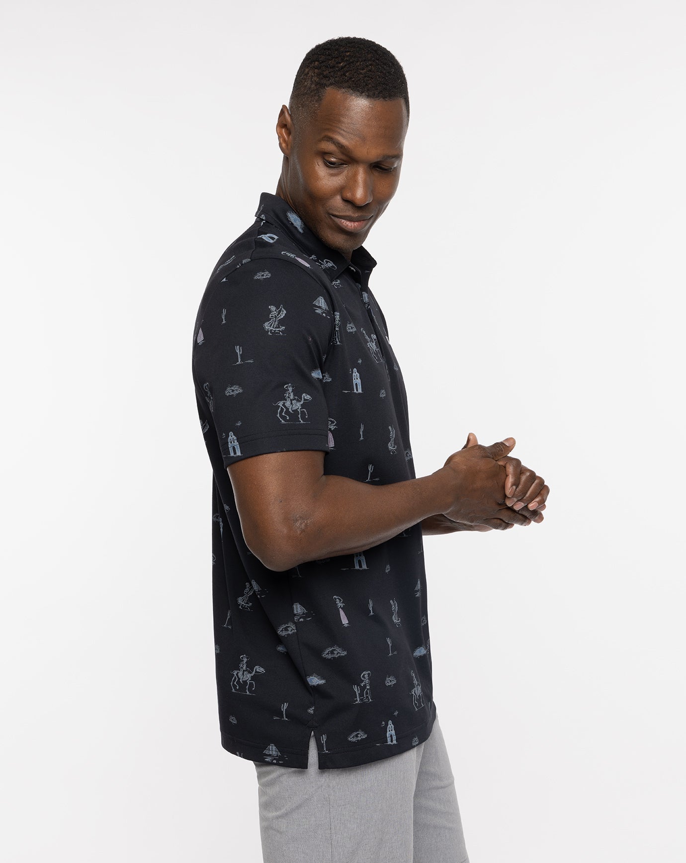 Travis Mathew Outlets Acai Palm Polo Men