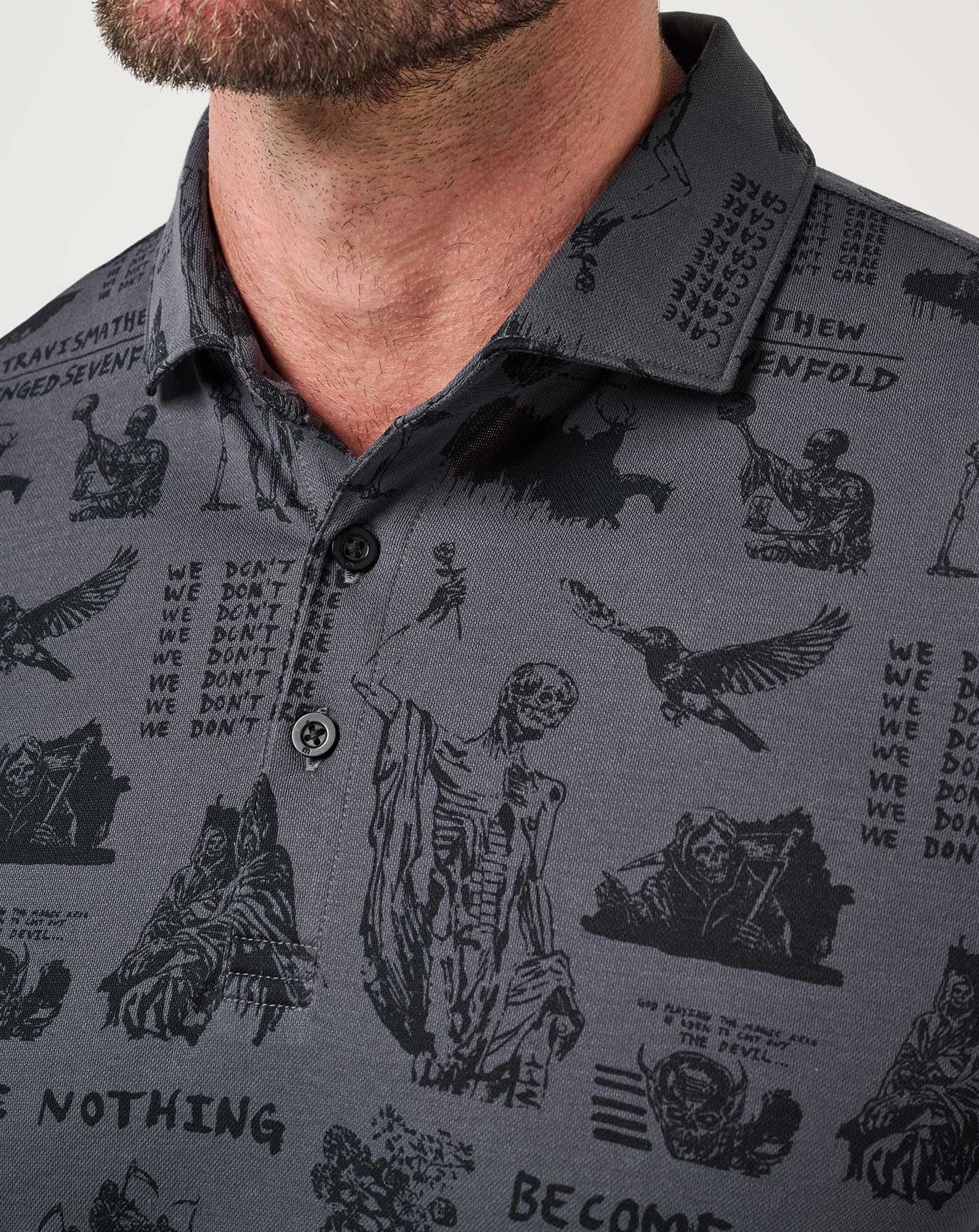 Travis Mathew For Sale Sound Check Polo Men