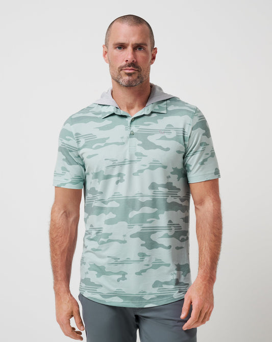 Travis Mathew Online Featherweight Stealth Polo Men|New