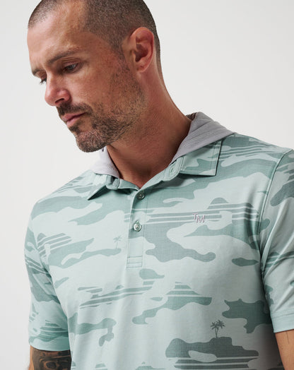 Travis Mathew Online Featherweight Stealth Polo Men|New