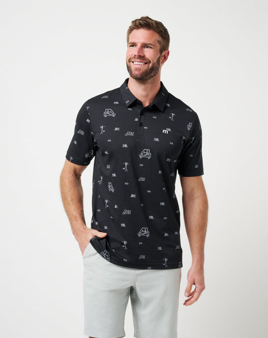 Travis Mathew Sale Golf Sucks Polo Men|Golf