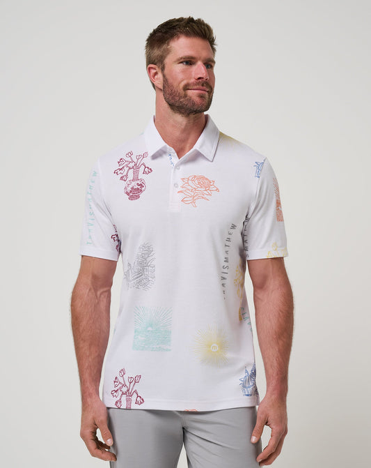 Travis Mathew Discount Passport Polo Men
