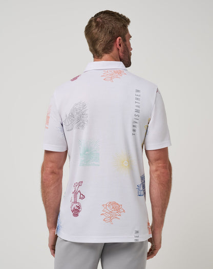 Travis Mathew Discount Passport Polo Men