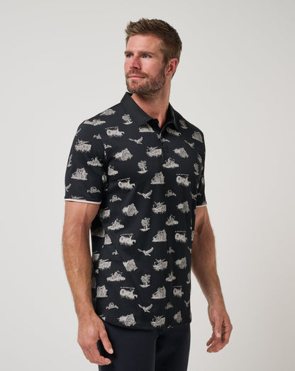 Travis Mathew For Sale City Of Evil Polo Men