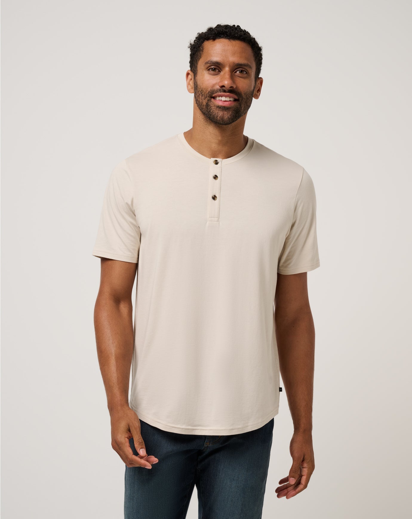 Travis Mathew US Cloud Henley Tee Men