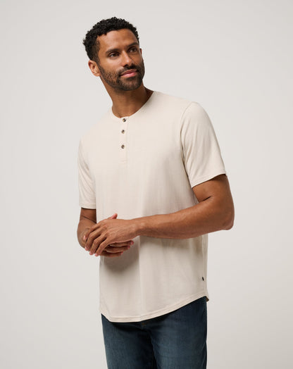 Travis Mathew US Cloud Henley Tee Men