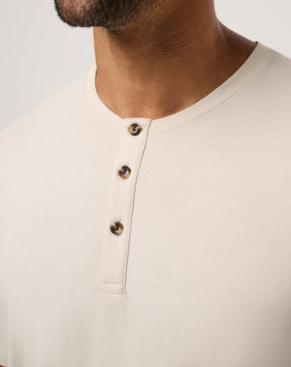 Travis Mathew US Cloud Henley Tee Men