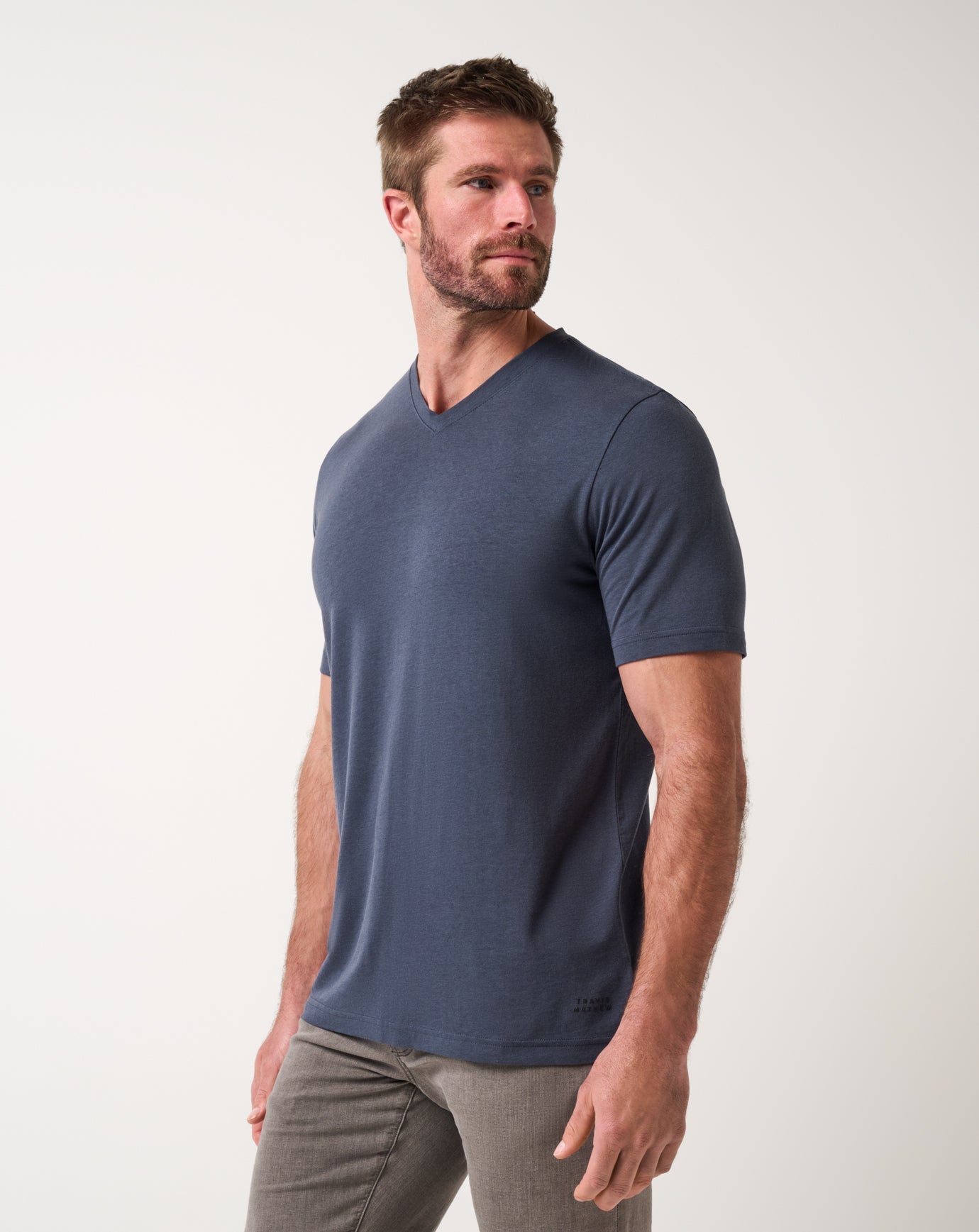 Travis Mathew Online Cloud V-Neck Tee Men