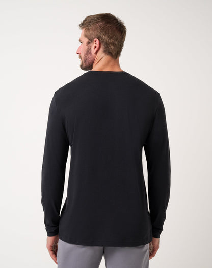 Travis Mathew Discount Cloud Crew Long Sleeve Tee Men