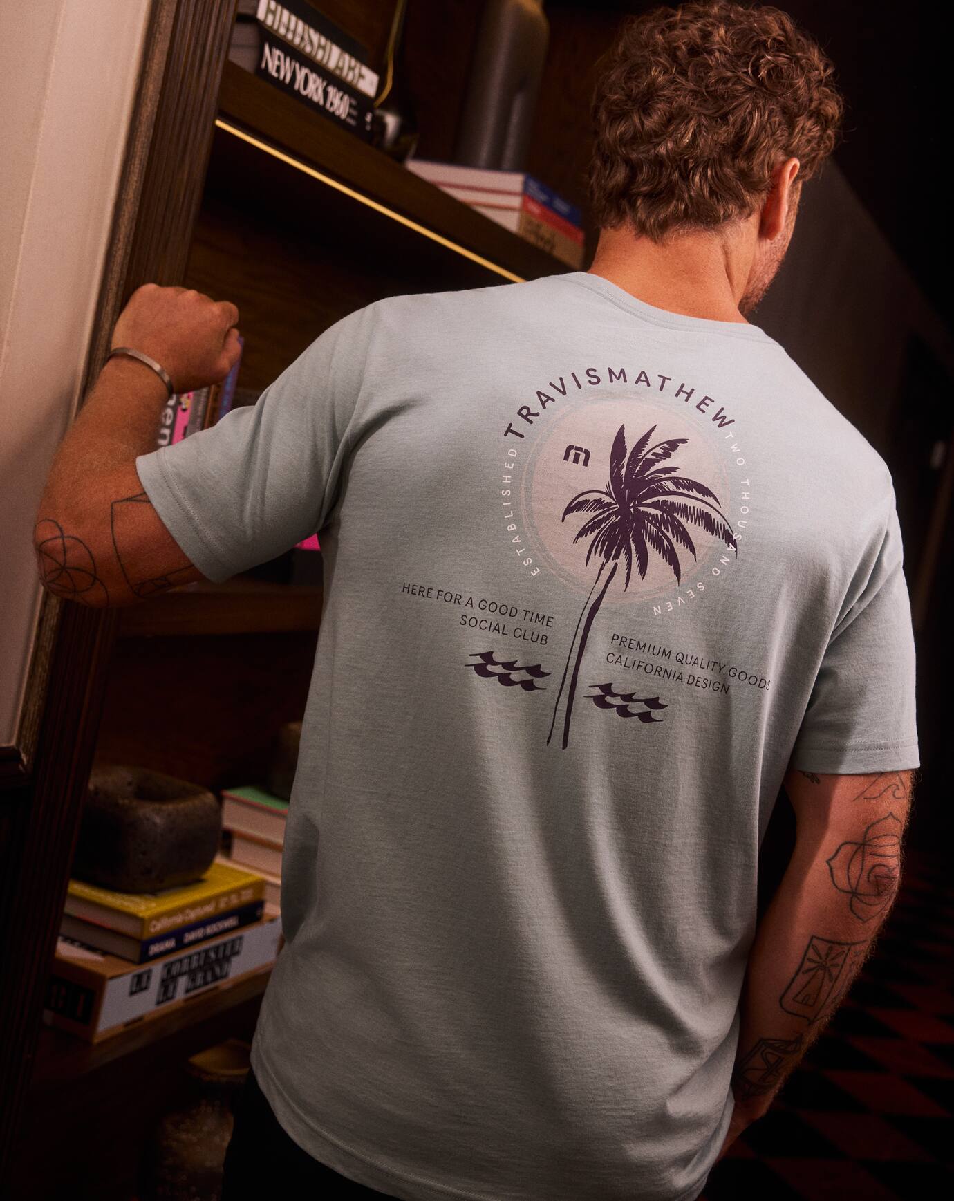 Travis Mathew US Hold My Calls Tee Men