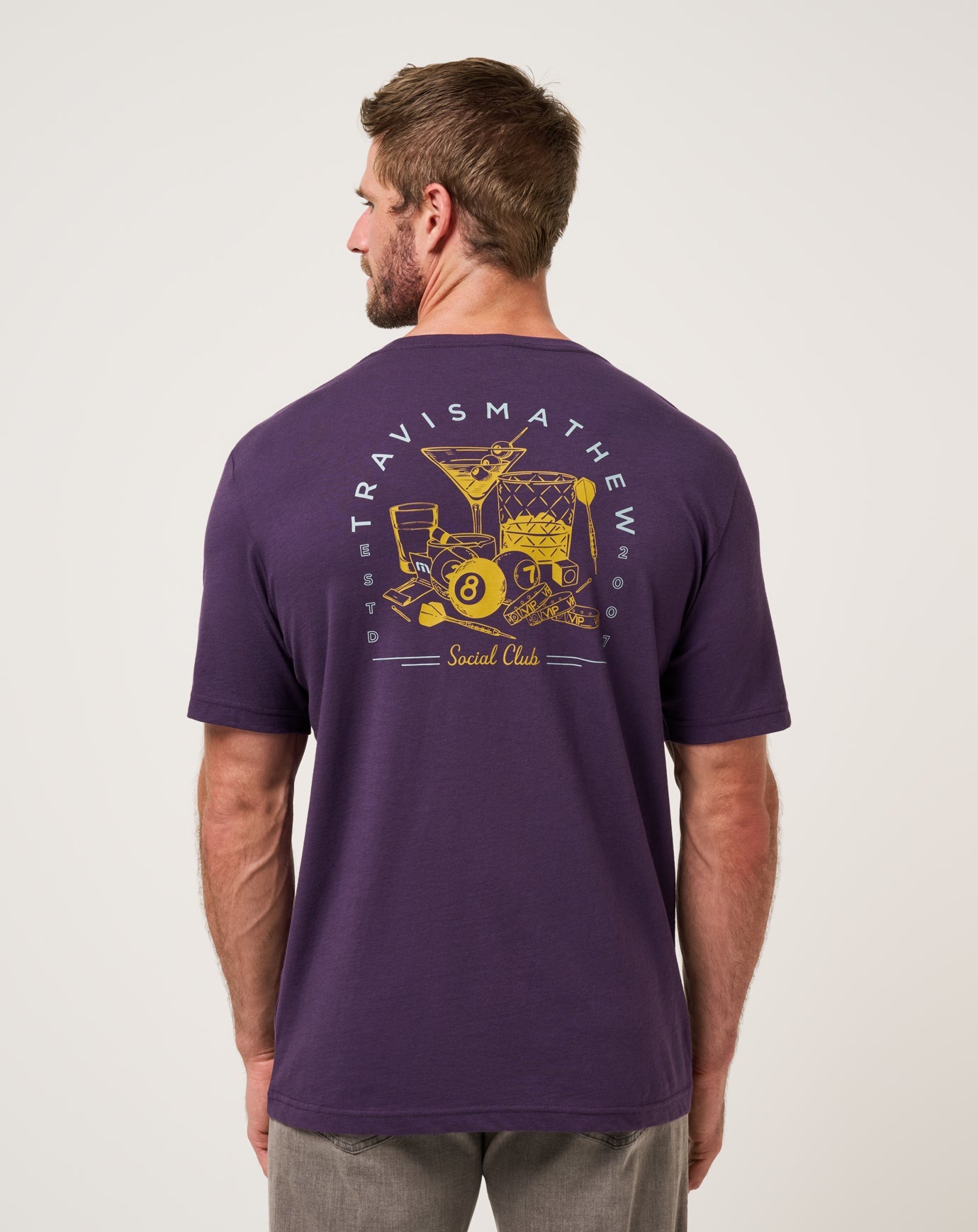 Travis Mathew Online Social Hour Tee Men