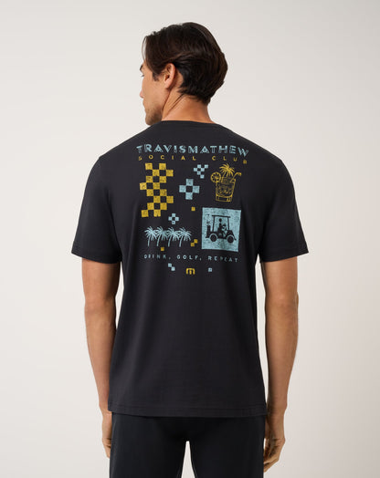 Travis Mathew Outlets Beverage Cart Tee Men