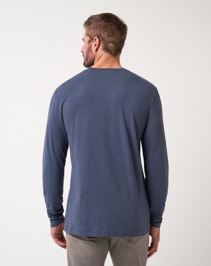 Travis Mathew For Sale Cloud Crew Long Sleeve Tee Men