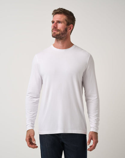 Travis Mathew US Cloud Crew Long Sleeve Tee Men