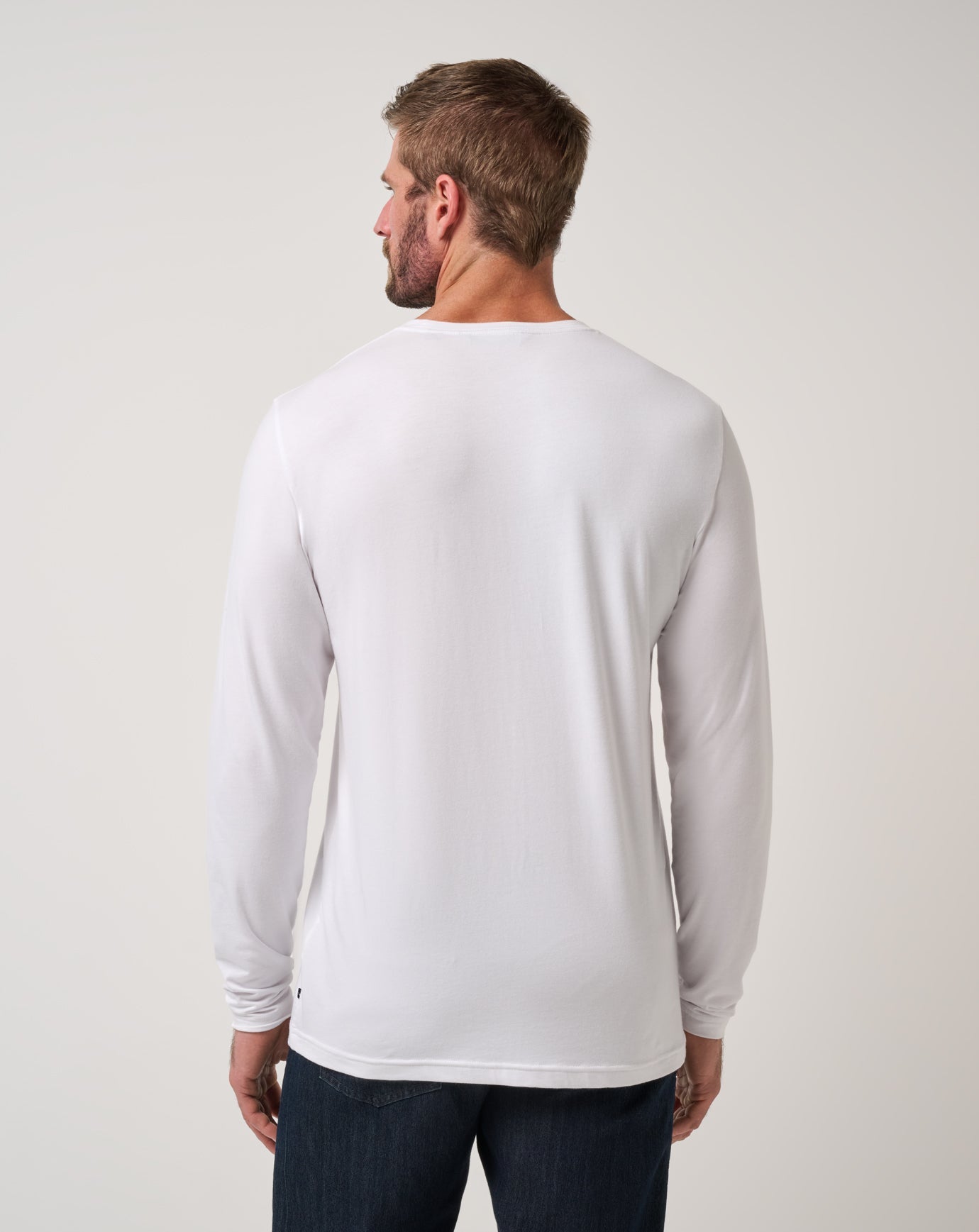 Travis Mathew US Cloud Crew Long Sleeve Tee Men