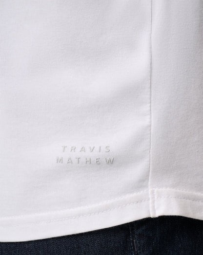Travis Mathew US Cloud Crew Long Sleeve Tee Men
