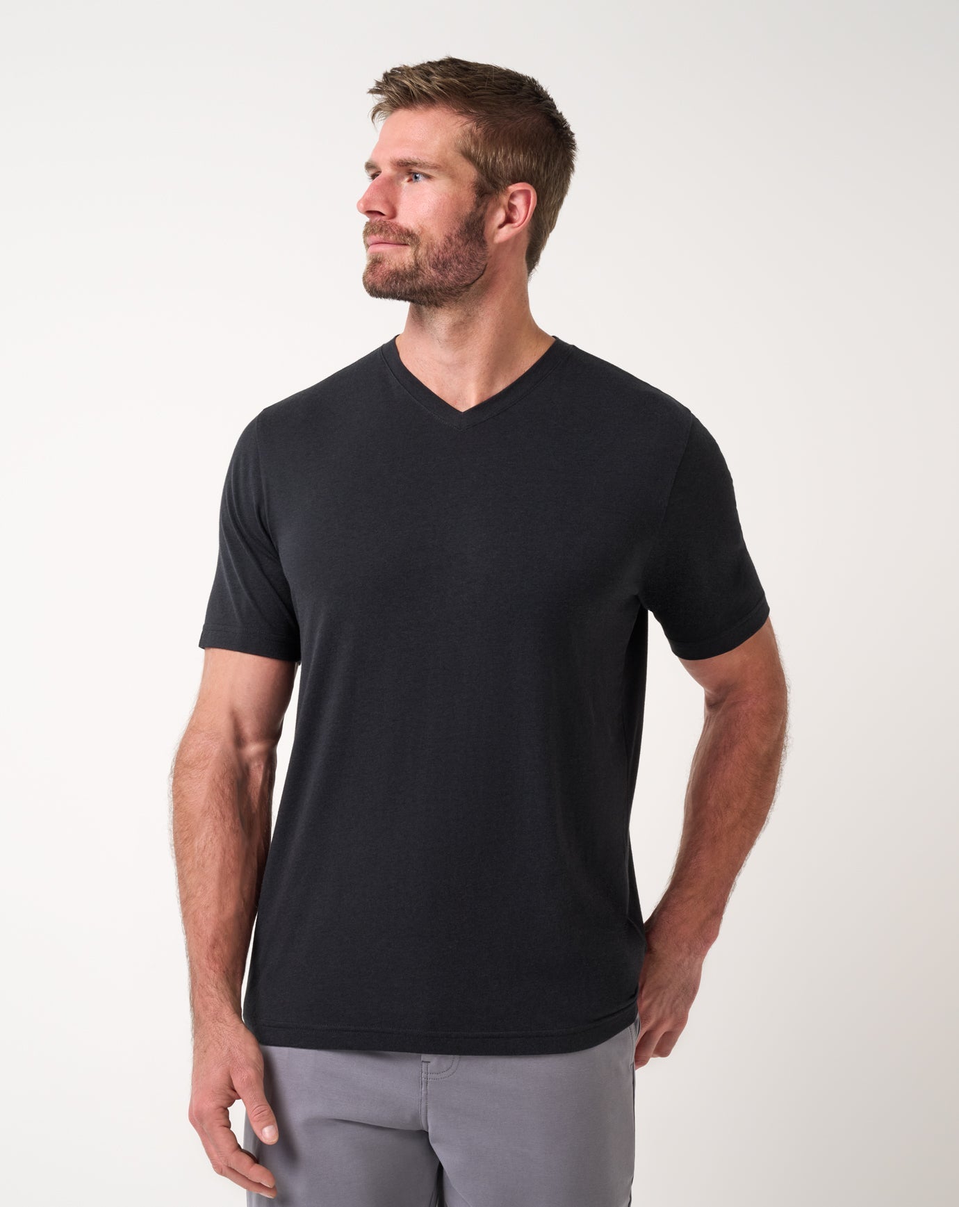 Travis Mathew US Cloud V-Neck Tee Men