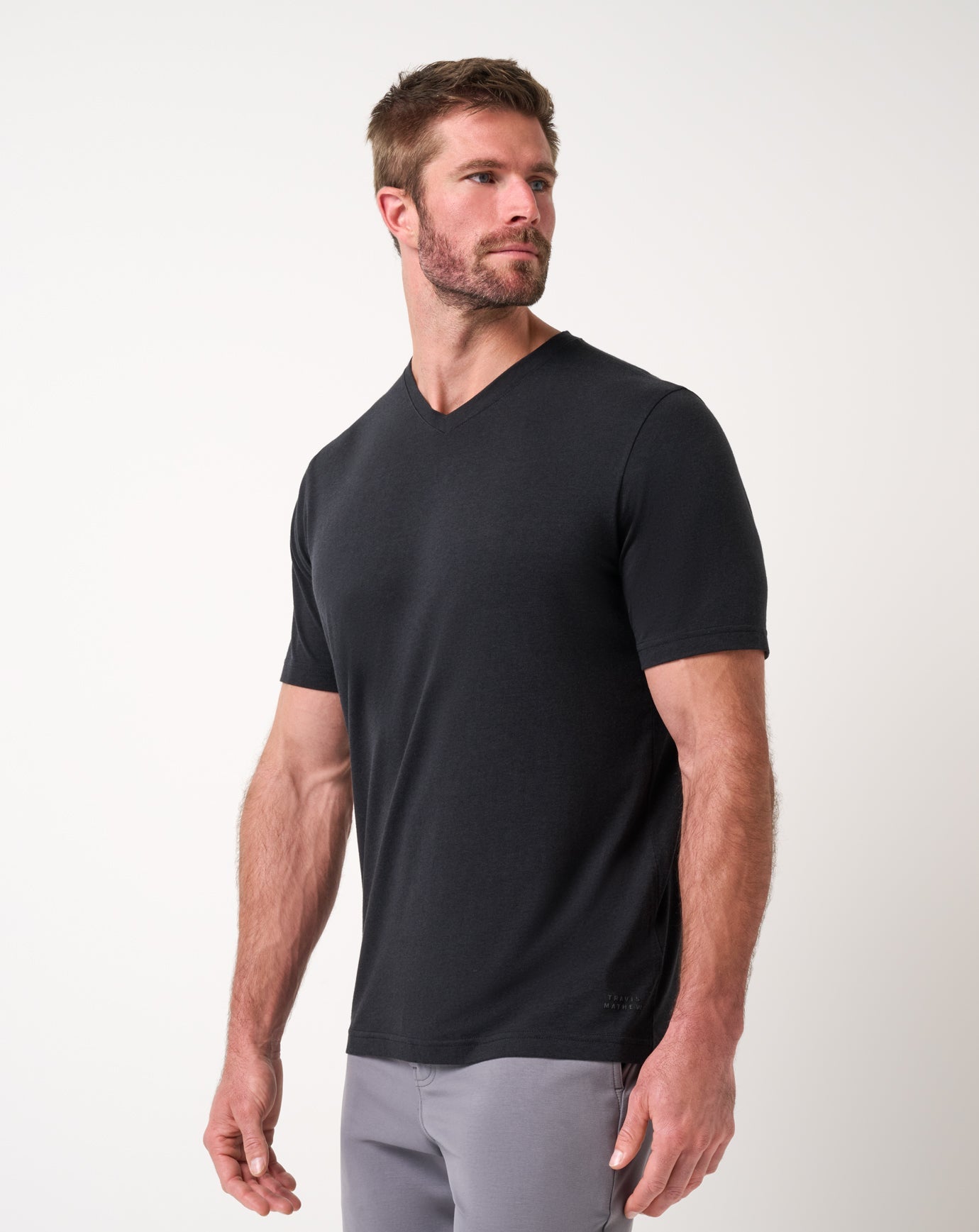 Travis Mathew US Cloud V-Neck Tee Men
