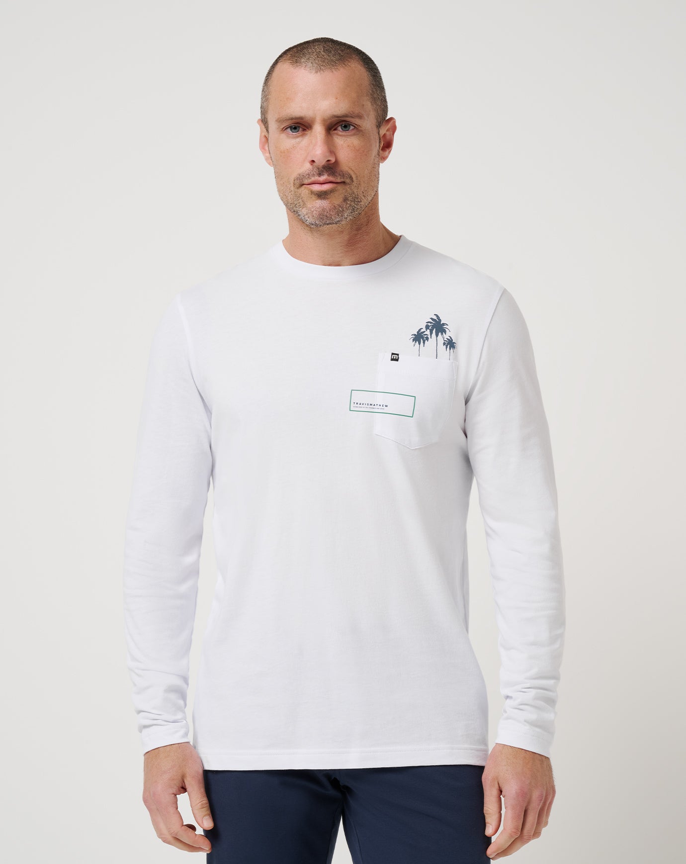 Travis Mathew Sale Reef Stop Long Sleeve Tee Men