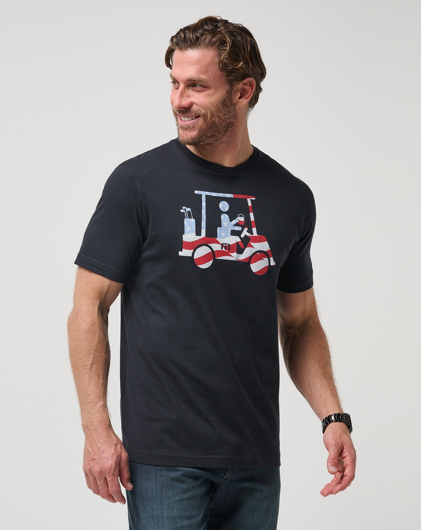 Travis Mathew US Five K Day Tee Men