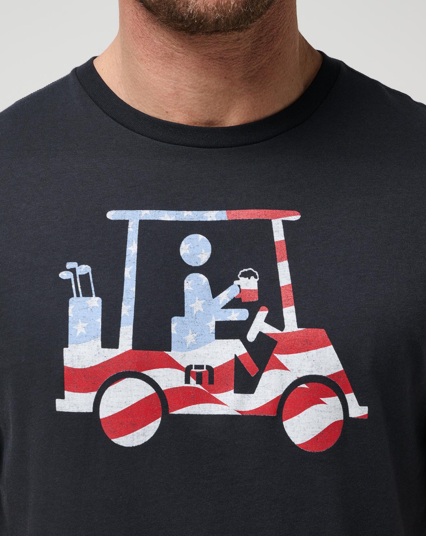 Travis Mathew US Five K Day Tee Men