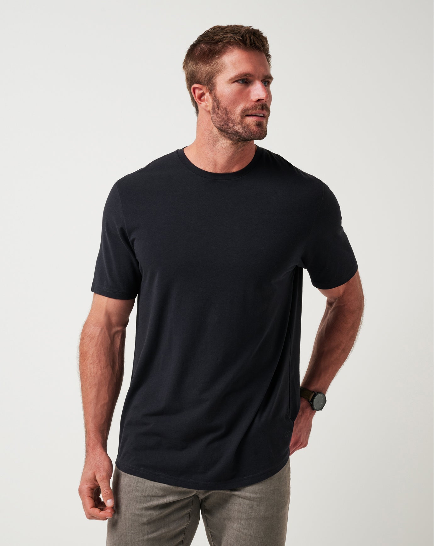 Travis Mathew Online Cloud Crew Tee Men