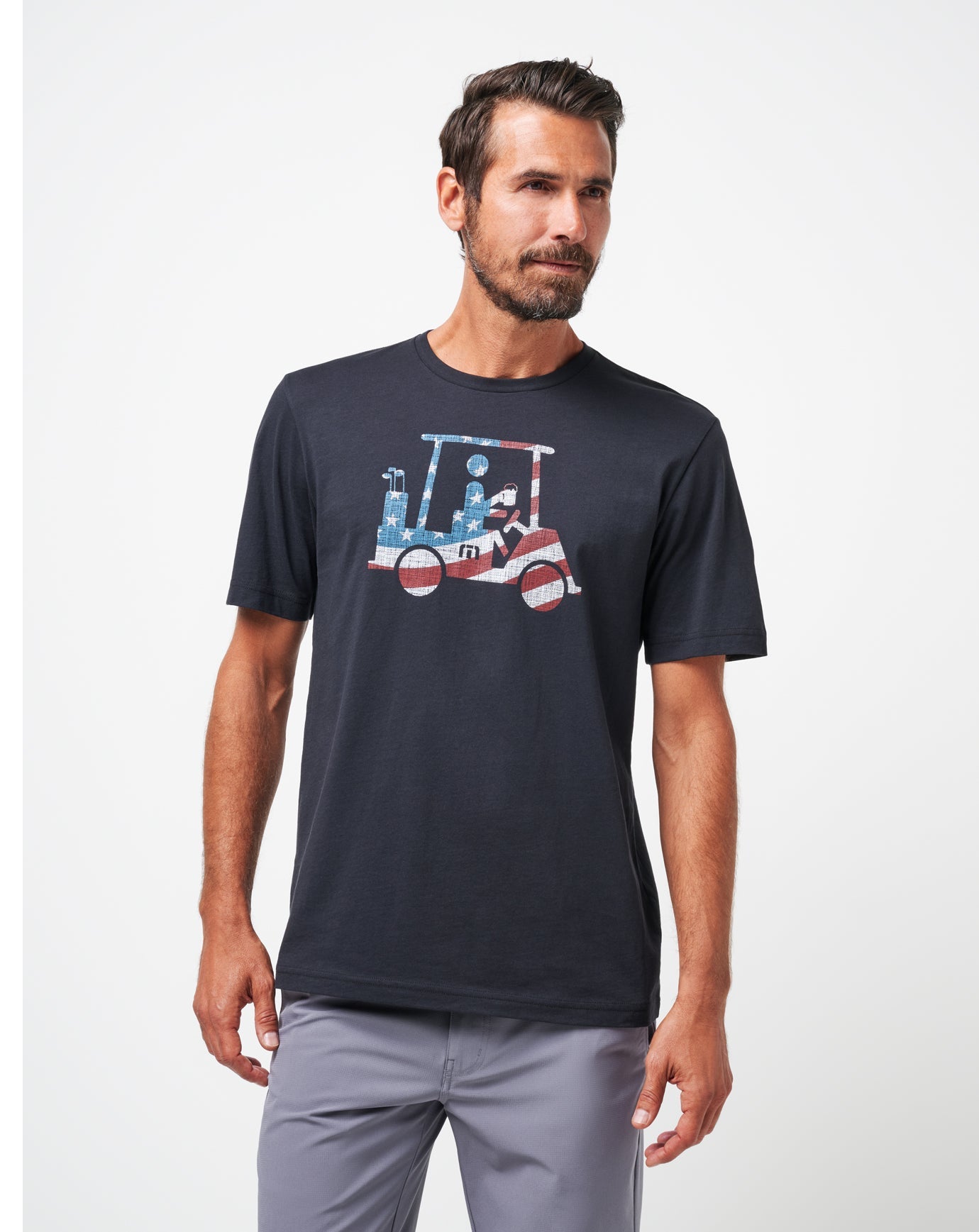 Travis Mathew For Sale Flag Flyer Tee Men