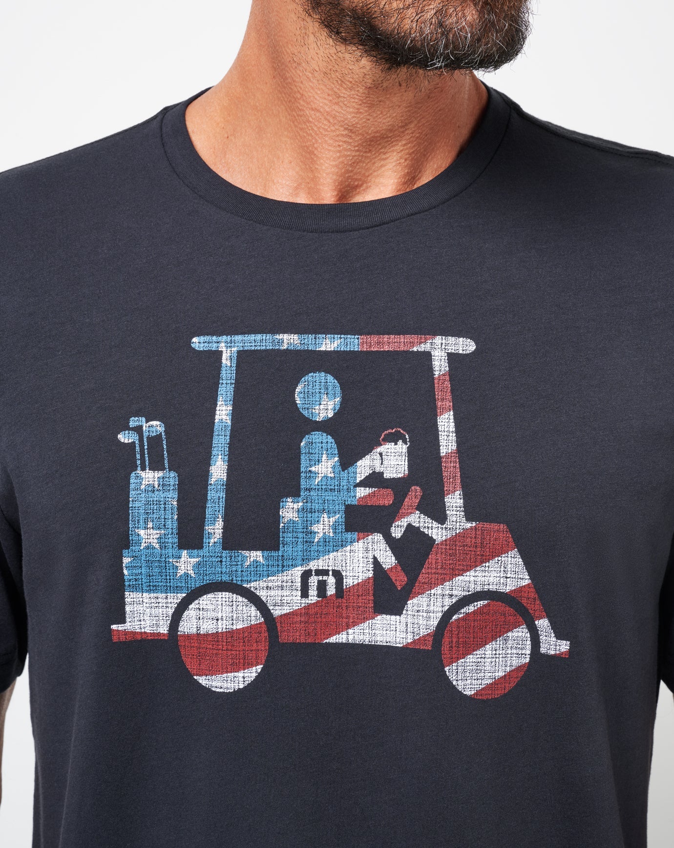 Travis Mathew For Sale Flag Flyer Tee Men