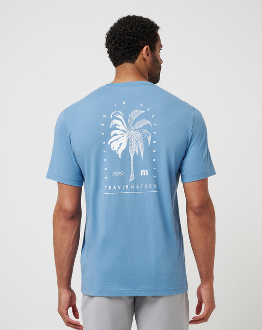 Travis Mathew US Palm Grass Tee Men