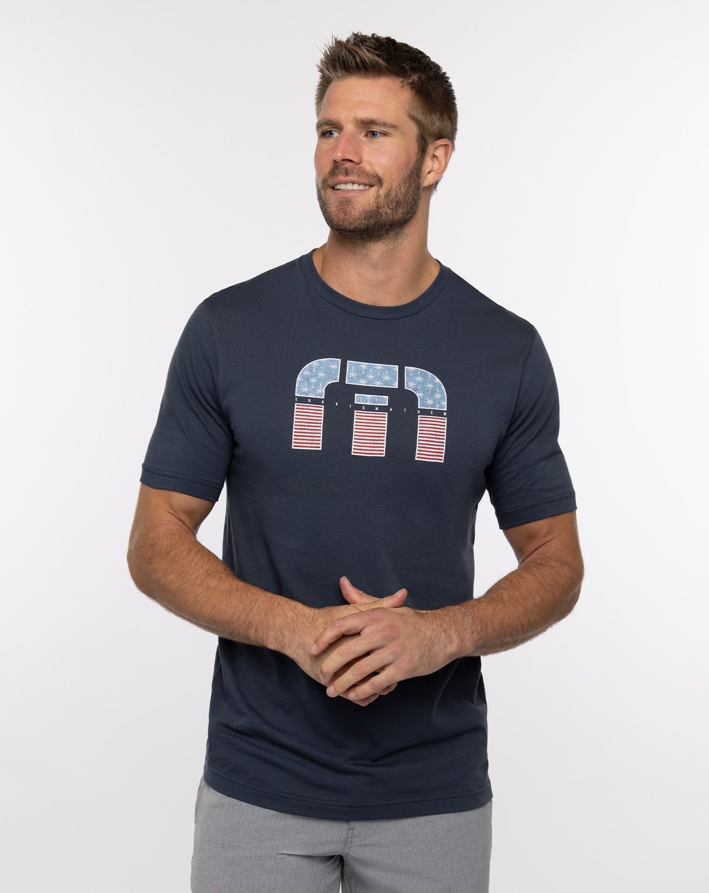 Travis Mathew Discount Solar Flare Tee Men