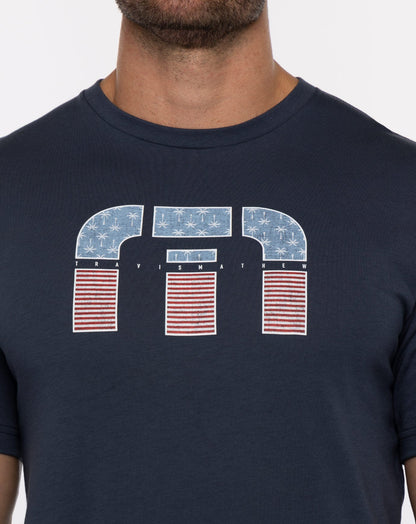 Travis Mathew Discount Solar Flare Tee Men