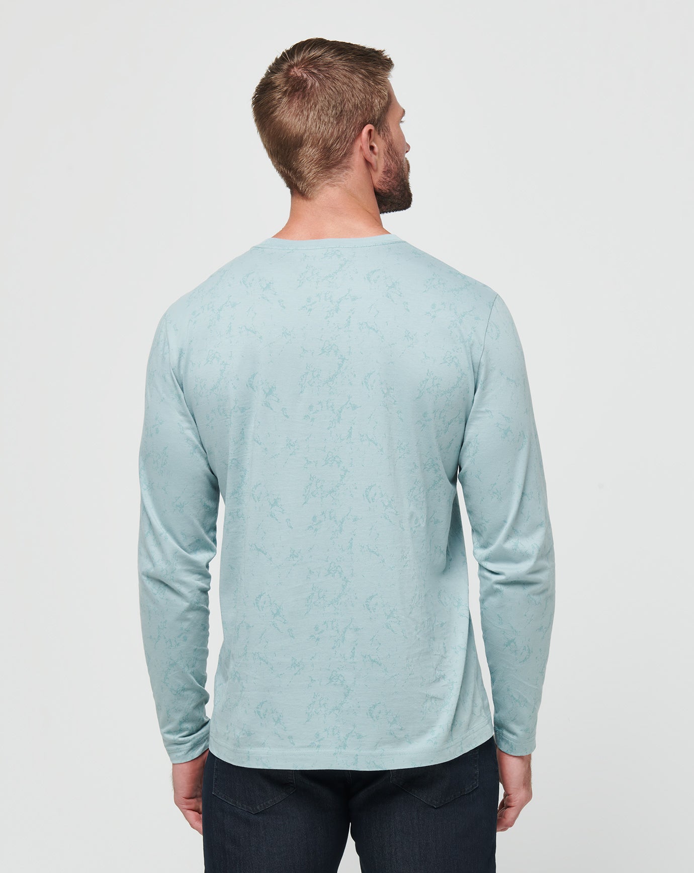 Travis Mathew Sale Warmer Tides Long Sleeve Tee Men