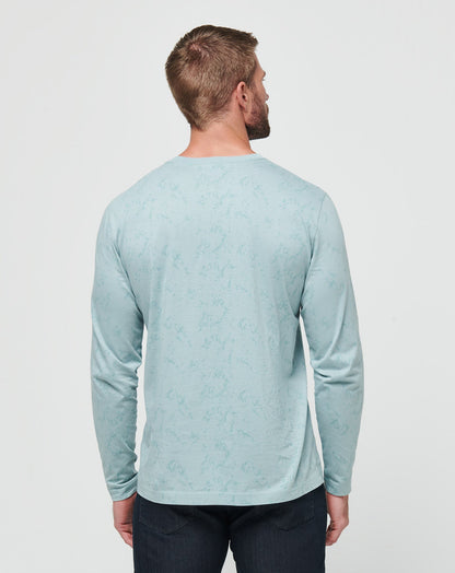 Travis Mathew Sale Warmer Tides Long Sleeve Tee Men