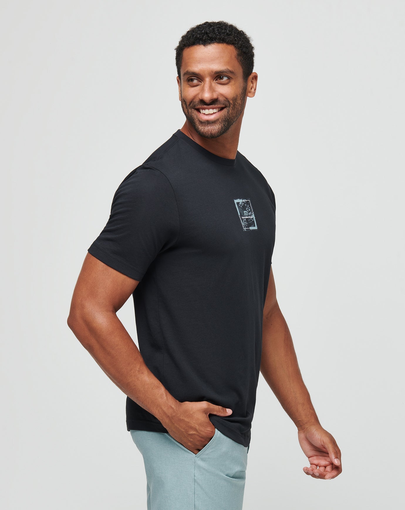 Travis Mathew Discount Living Aloha Tee Men
