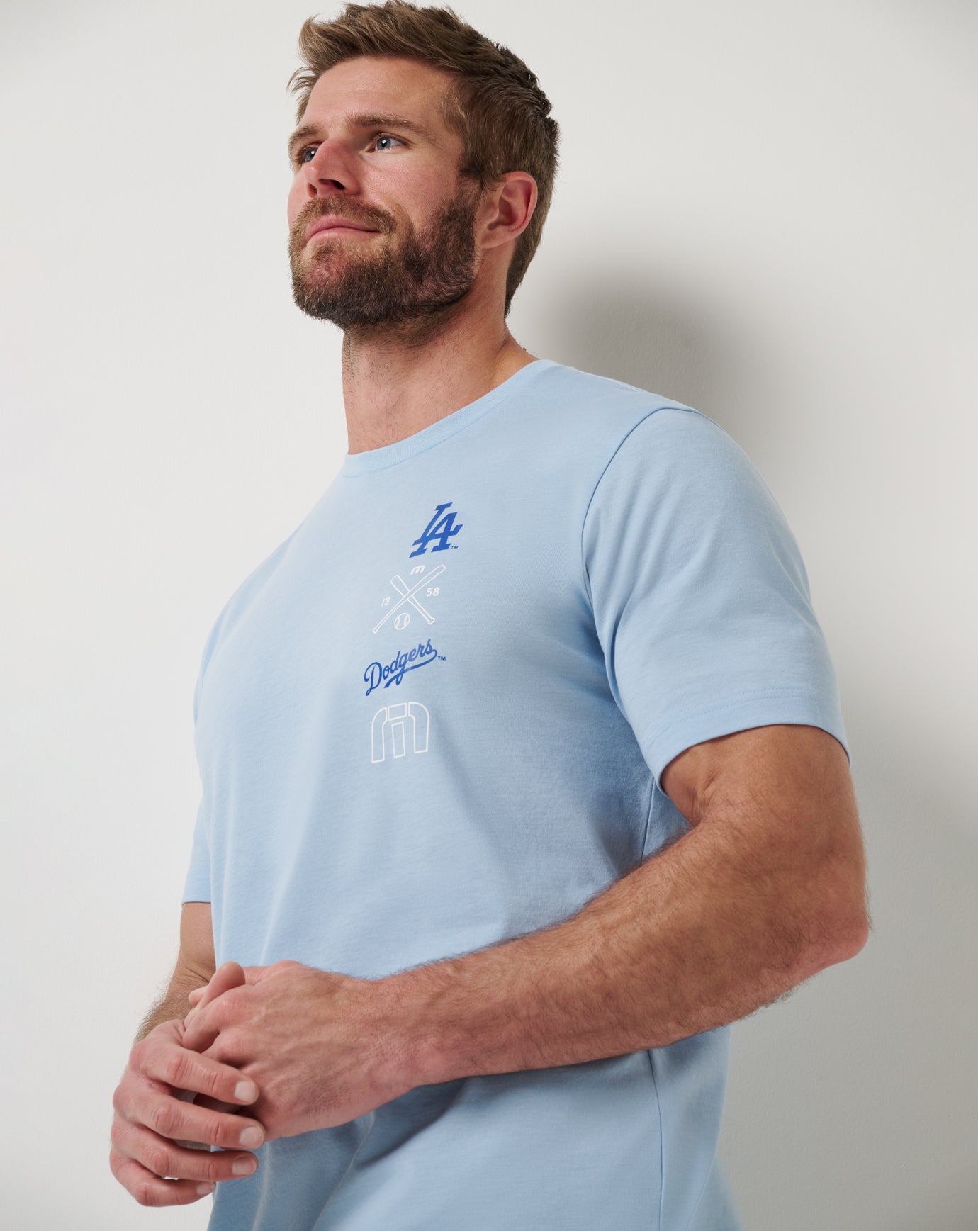 Travis Mathew US Los Angeles Dodgers Sunset Slam 2.0 Tee Men|Game Day|New