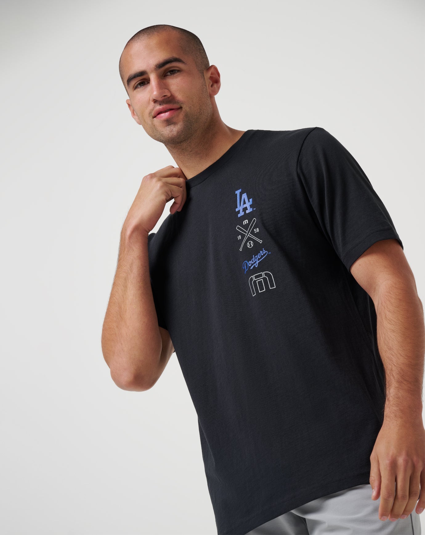 Travis Mathew Online Los Angeles Dodgers Sunset Slam 2.0 Tee Men|Game Day|New