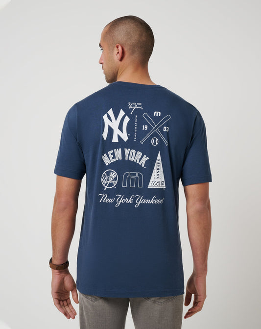 Travis Mathew Discount New York Yankees Friendly Rivalry Tee Men|Game Day|New