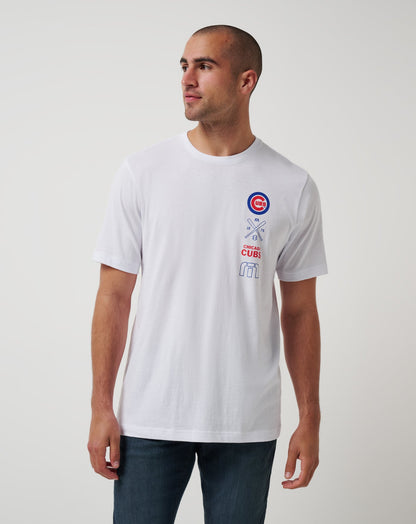 Travis Mathew Online Chicago Cubs Sunset Slam 2.0 Tee Men|Game Day|New