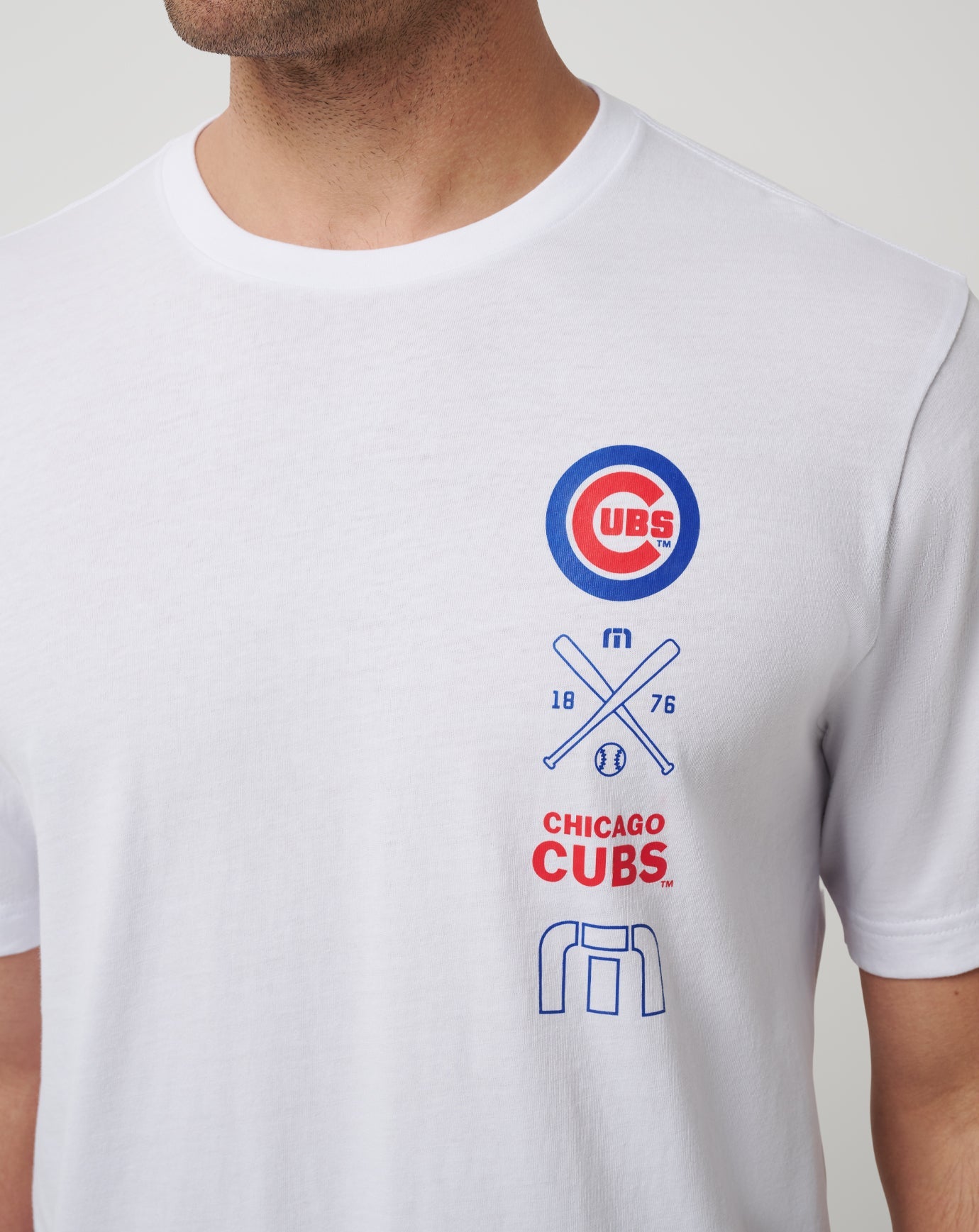 Travis Mathew Online Chicago Cubs Sunset Slam 2.0 Tee Men|Game Day|New