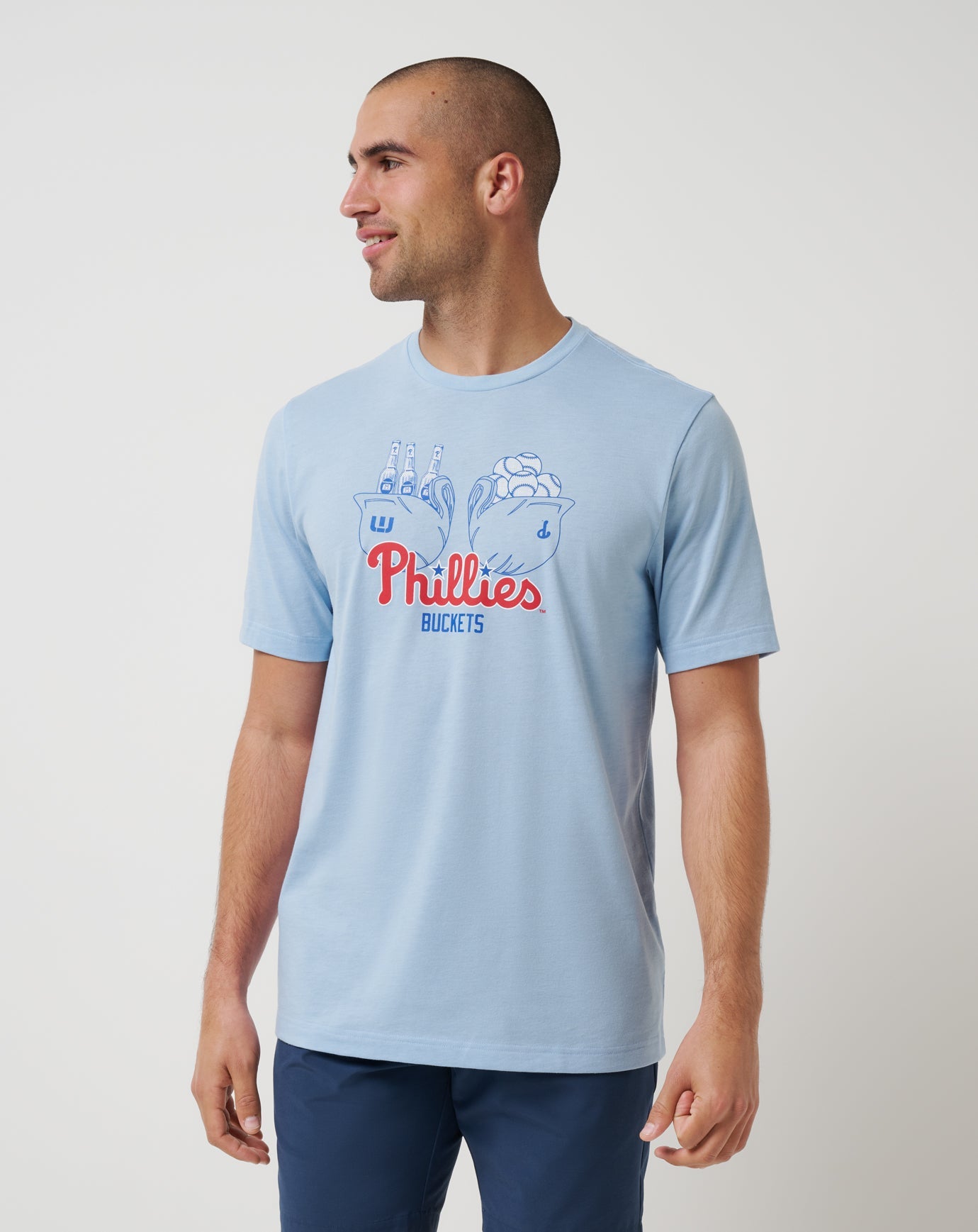 Travis Mathew Sale Philadelphia Phillies Strike Two Tee Men|Game Day|New
